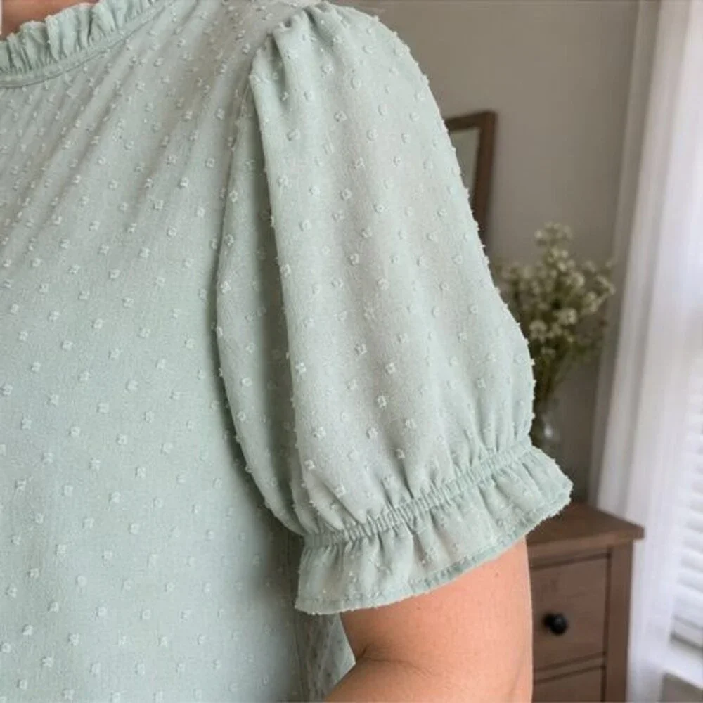 Camel Wrap Blouse